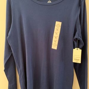 Blue long sleeve shirt